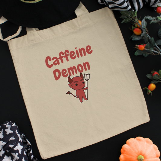 Caffeine Demon Eco Tote Bag