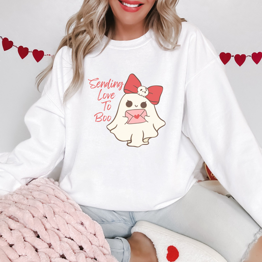 Sending Love To Boo Sweatshirt