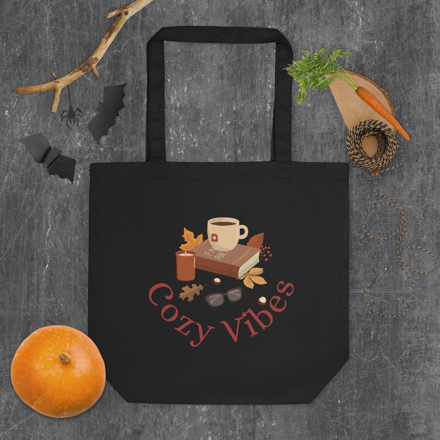 Cozy Vibes Eco Tote Bag