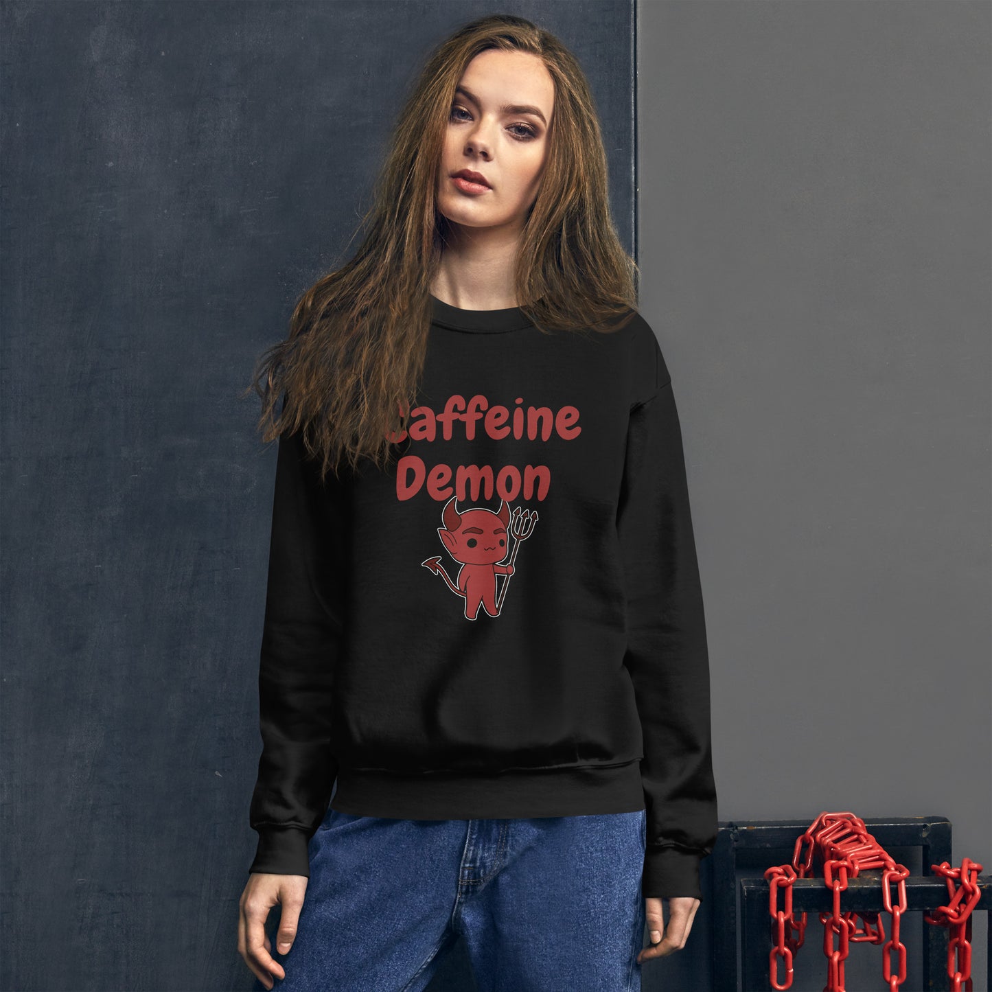 Caffeine Demon Unisex Sweatshirt