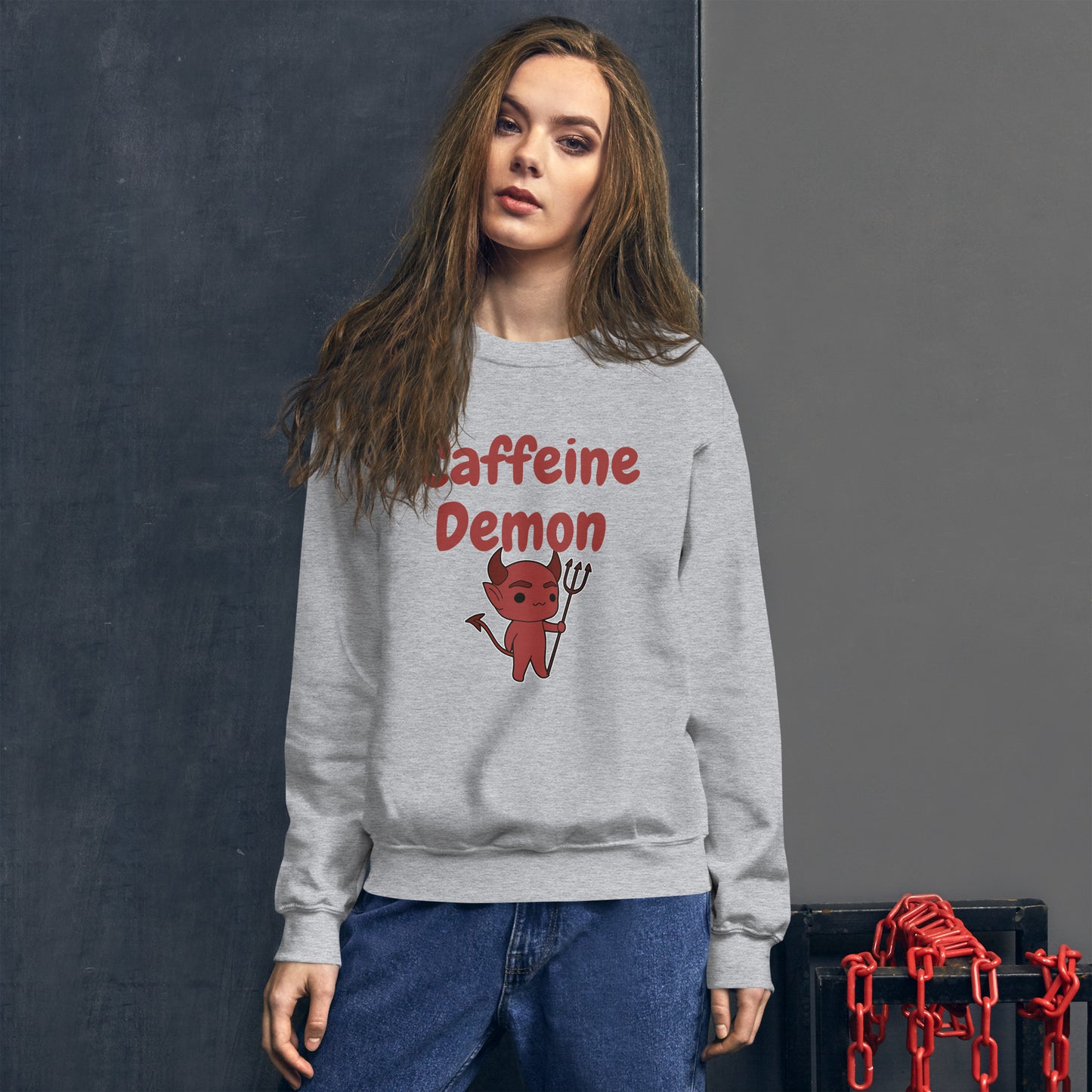 Caffeine Demon Unisex Sweatshirt