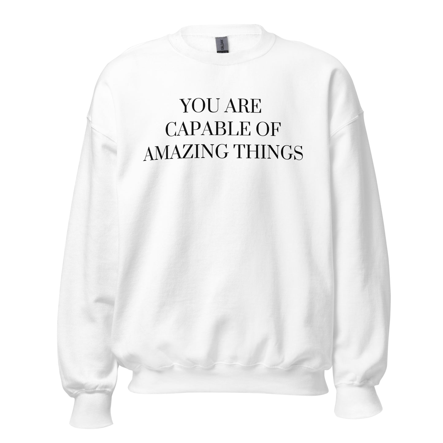 You Are Capable Of Amazing Things Sweatshirt